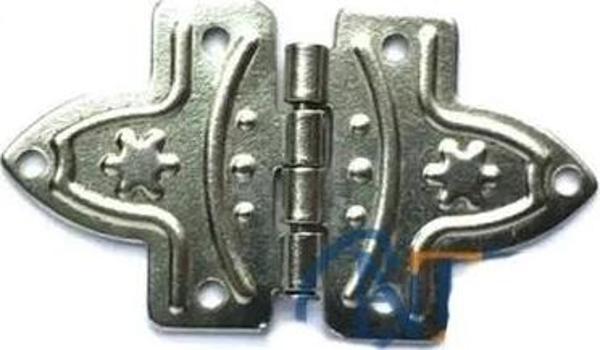 Yonca Menteşe - Küçük 17x32 Mm, Nikel, 100 Adet - Image 1