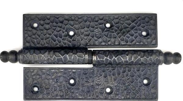Antika Tarz Dekoratif Pirinç Lüks Okka Menteşe - 15cm, Oksit - Image 1