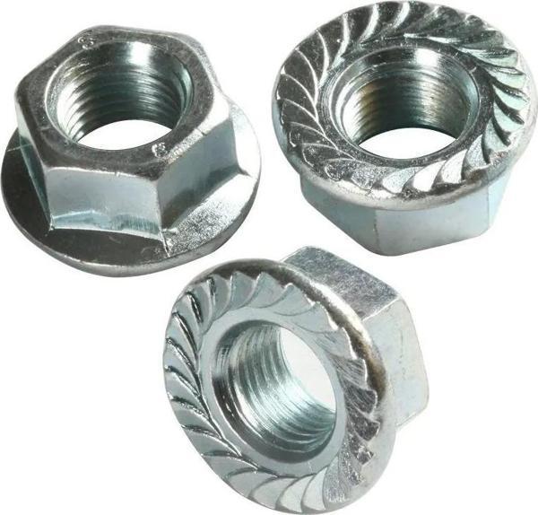 Altıköşe Flanşlı Somun M8 - 10 Adet - Image 1