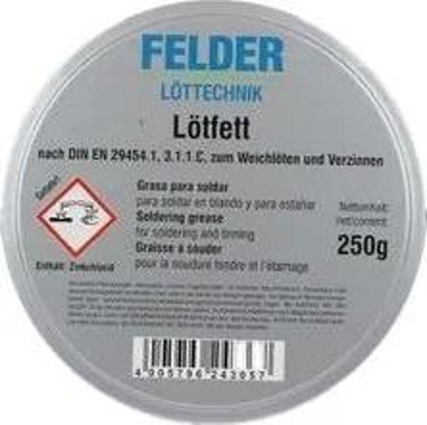 Felder Lötfett Lehim Pastası 250 Gr - Image 1