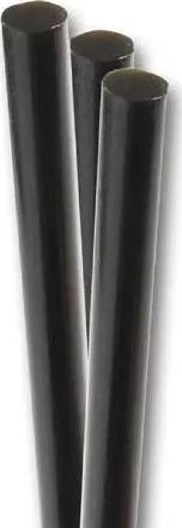 12x300mm Siyah Kalın Çubuk Silikon 1kg - Tamirat Ve Sızdırmazlık İçin En Kaliteli Silikon - Image 1