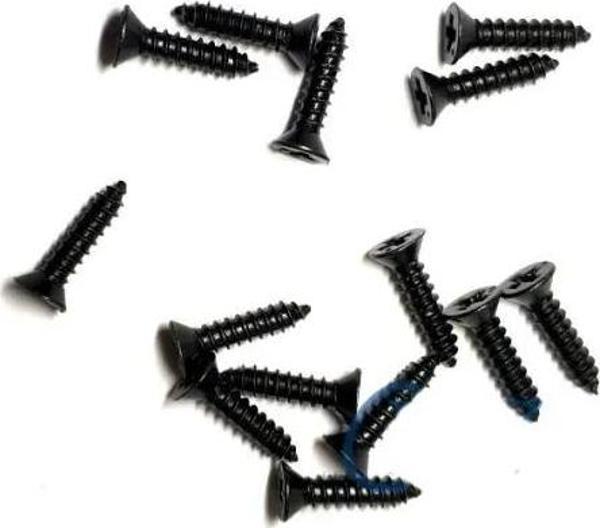 Klips, Menteşe, Ayak, Ağaç, Sunta Vidası 2,2x9,5mm - Siyah 1000 Adet - Image 1