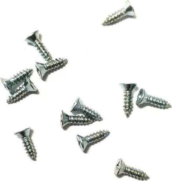 Klips, Menteşe, Ayak, Ağaç, Sunta Vidası 2,2x7,5mm - Nikel 100 Adet - Image 1