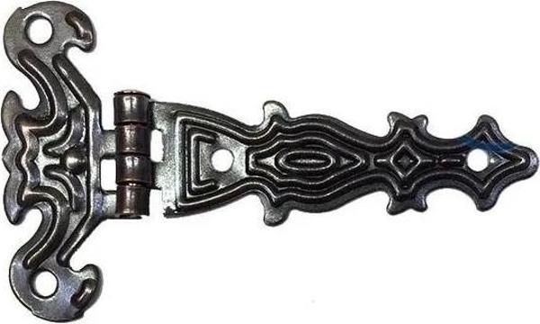 Dekoratif, Sac Tek Kuyruklu Menteşe - 40x68 Mm, Küçük, Eskitme, 1 Adet - Image 1