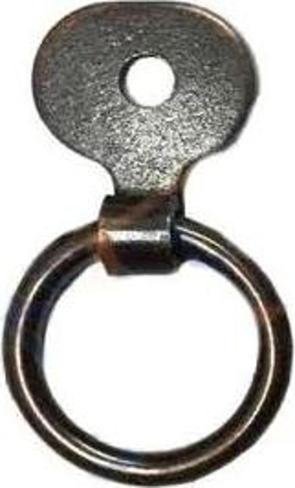 Halkalı Tablo, Çerçeve Askısı, Küçük, 15x28mm, Eskitme - 1 Adet - Image 1