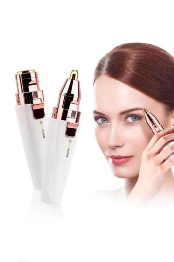 Çift Başlıklı Epilasyon Yüz Çene Işıklı Kıl Tüy Alma Mini Cep Epilasyonu - Image 1