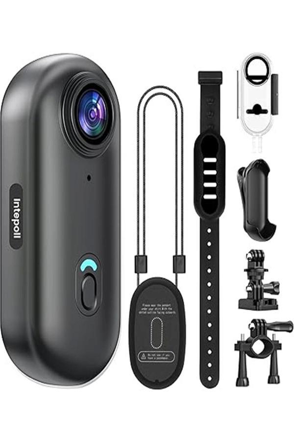 Mini Wıfı Aksiyon Kamerası 1080p Taşınabilir Vücut Kamerası Giyilebilir Video Kaydedici Ipx7 Su Geçi - Image 1