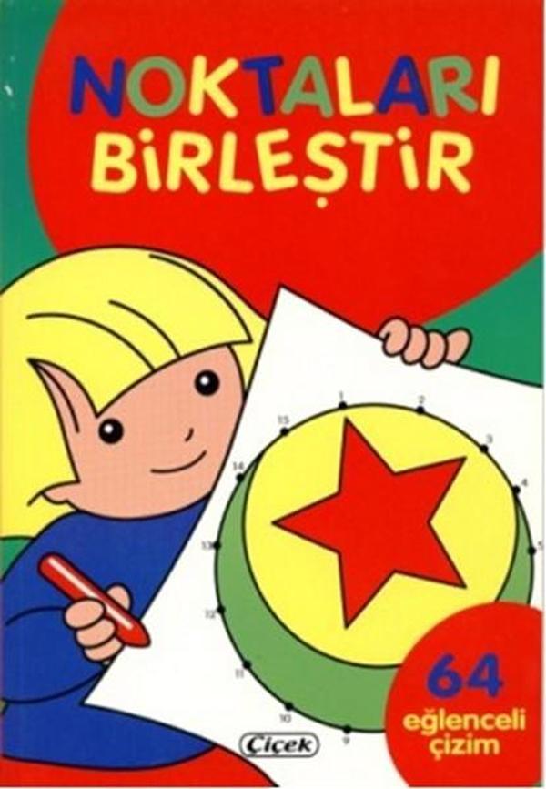 Noktaları Birleştir - Kırmızı - Çiçek Yayıncılık - Image 1