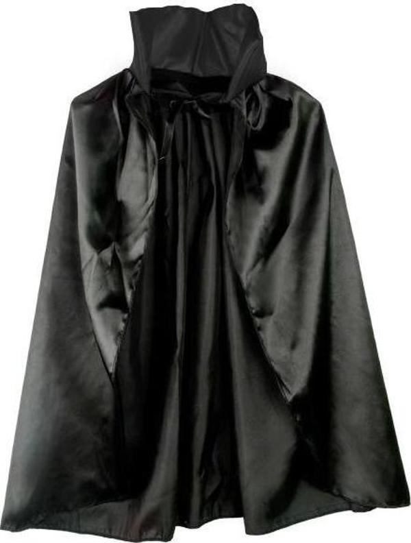 Siyah Renk Yakalı Halloween Pelerini 90 Cm - Image 1