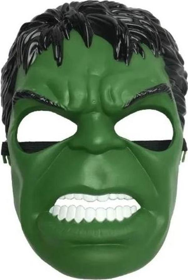 Yeşil Renk Süper Kahraman Dev Adam Hulk Maskesi - Image 1