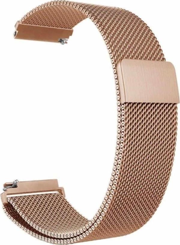 Samsung Galaxy Active 2 44 Mm Kordon Hasır Metal Kordon - Image 1