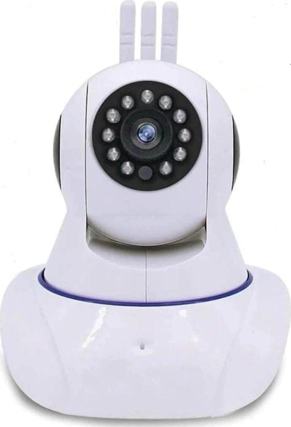 Gece Görüşlü Hd 360 Derece Wifi Ip Kamera Bebek Kamerası - Image 1