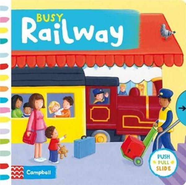 Busy Railway (Busy Books) - Campbell Books - Image 1
