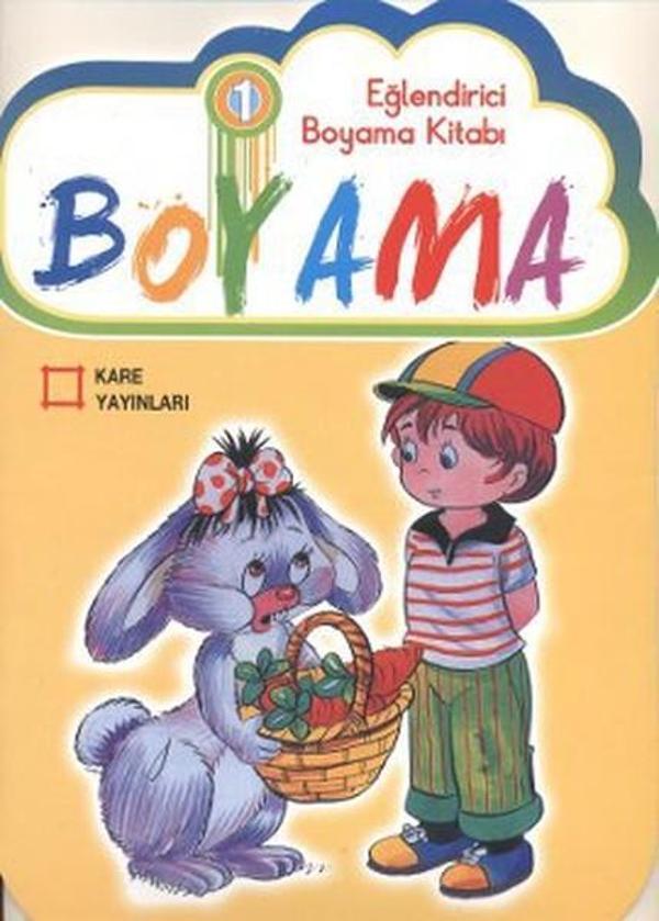 Eğlendirici Boyama Kitabı 1 - Kare Yayınları - Image 1