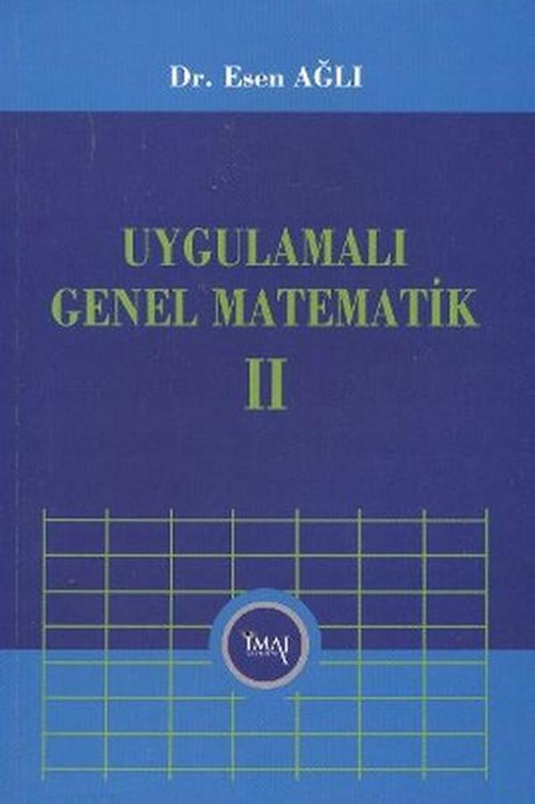 Uygulamalı Genel Matematik 2 - İmaj Yayıncılık - Image 1