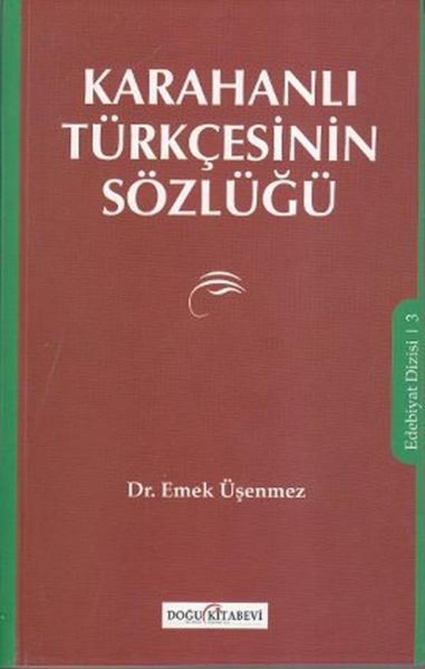 Karahanlı Türkçesinin Sözlüğü - Doğu Kitabevi - Image 1