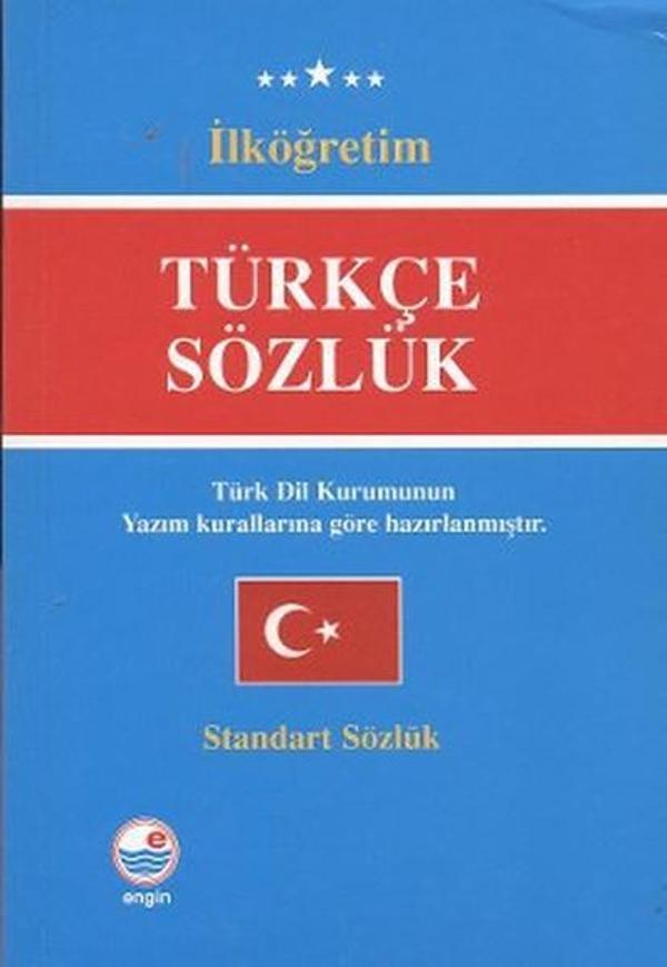 İlköğretim Standart Türkçe Sözlük - Engin - Image 1