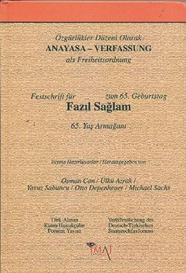 Özgürlükler Düzeni Olarak Anayasa - İmaj Yayıncılık - Image 1