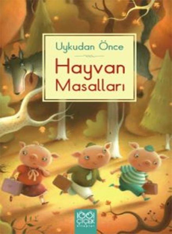 Uykudan Önce Hayvan Masalları - 1001 Çiçek - Image 1