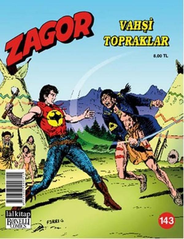 Zagor Sayı: 143 - Vahşi Topraklar - Lal - Image 1