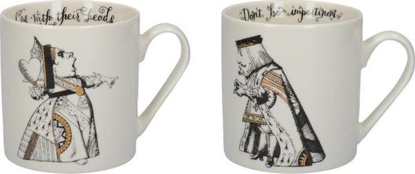 Mikasa x V&A Alice in Wonderland C000047 350ml Porselen Kupa 2li - Image 1