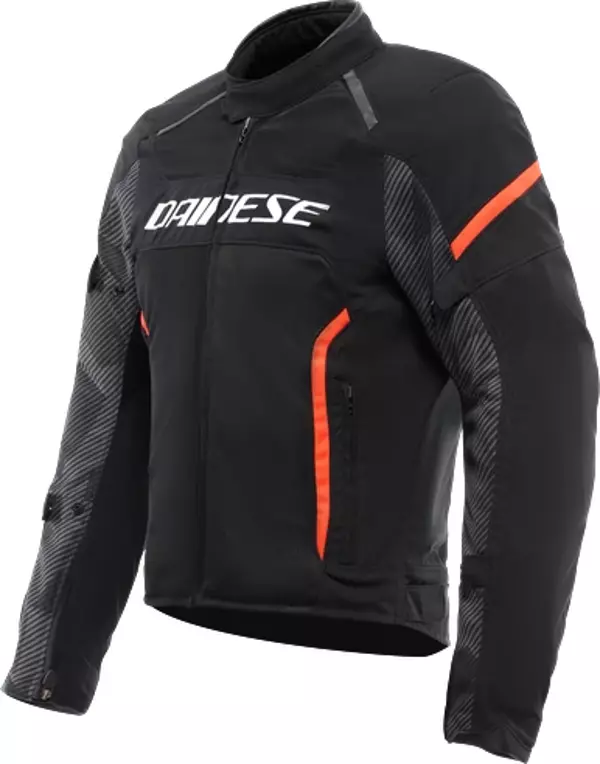 DAINESE CEKET/AIR FRAME 3 TEX JACKET/BLACK/RED-FLUO YAZLIK MONT - Image 1