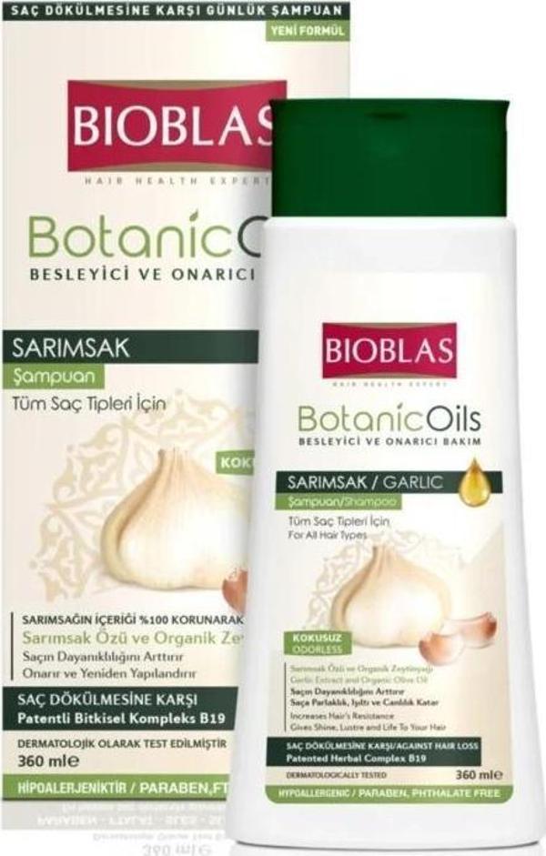 Bioblas Botanic Oils Sampuan Sarimsak 360 ml - Image 1