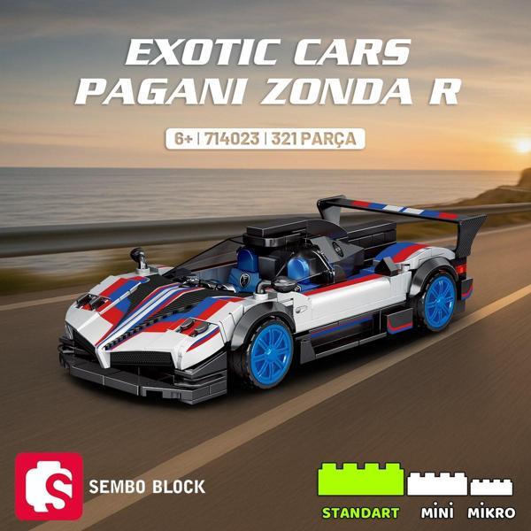 Sembo Block Pagani Zonda R Yapı Bloğu Seti 321 Parça - Image 1