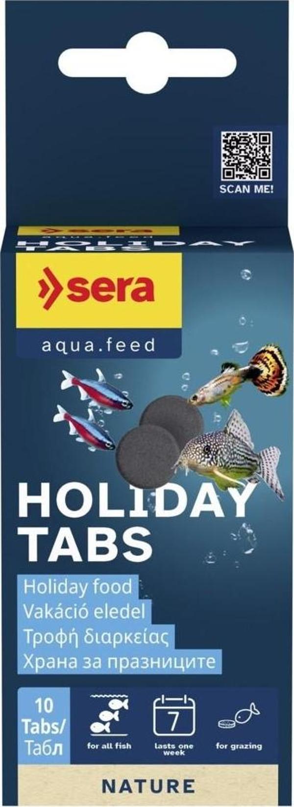 Sera Holiday 10 Tablet. (Tatil Yemi) - Image 1