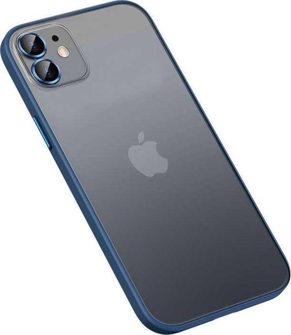 Apple iPhone 11 Kılıf Retro Kenar ve Lens Koruyucu Renkli Kılıf - Image 1