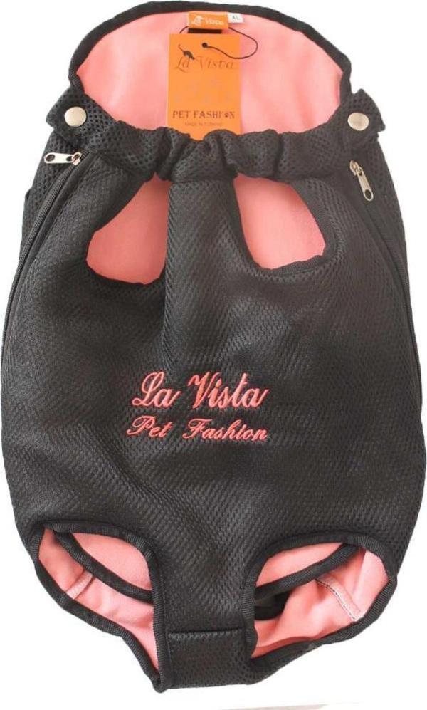 La Vista Kedi Köpek Ana Kucağı Small 4-6 Kg Kadar Uygun Siyah - Image 1