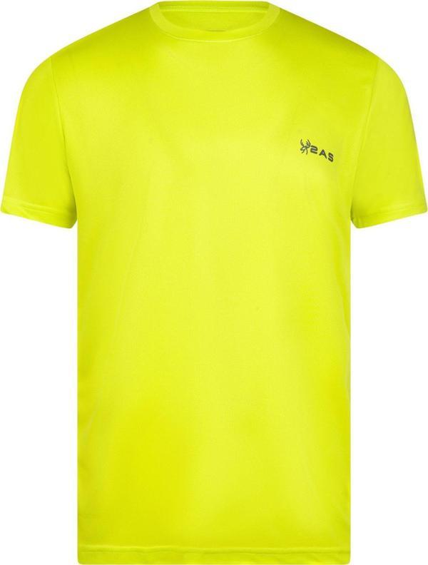 2AS Fiji Sıfır Yaka Tişört Neon Yeşili - Image 1