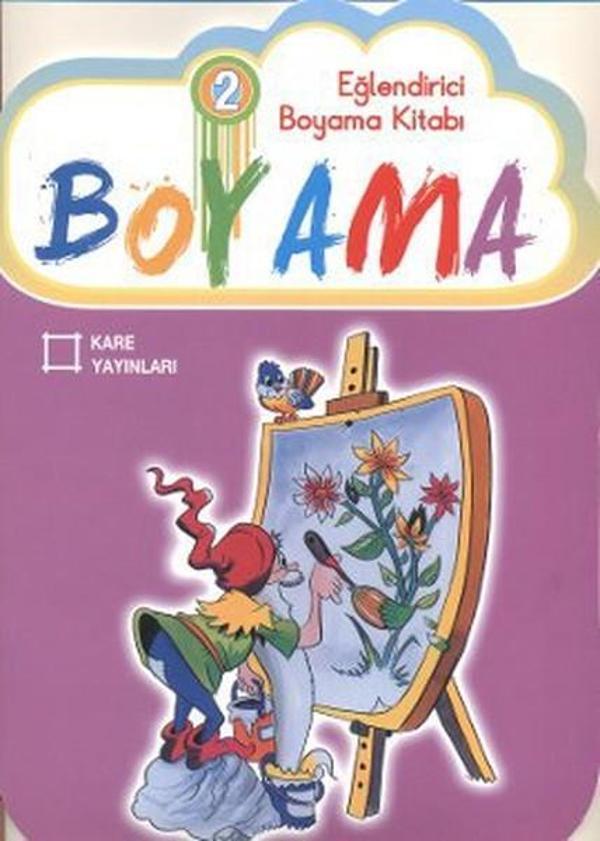 Eğlendirici Boyama Kitabı 2 - Kare Yayınları - Image 1