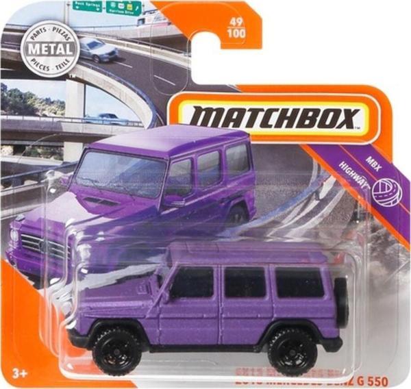 Matchbox - 2015 Mercedes-Benz G 550 - Mor (1/64) 2020 Üretim - Image 1
