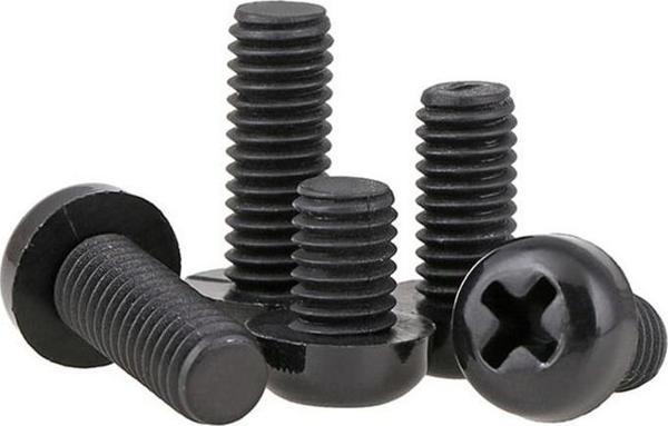 M3 X20Mm Plastik Civata Vida Siyah X 5 Adet (Rf003) - Image 1