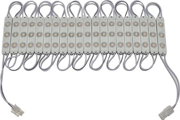 7515-3Led Gün Işığı Mercekli Modül Led 1,8W 220V (20 Adet) - Image 1