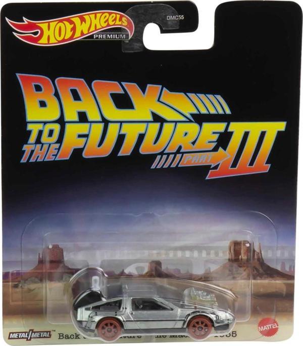 Hot Wheels Premium Back To The Future Part III - Back to the Future Time Machine - 1955 HCP22 - Image 1