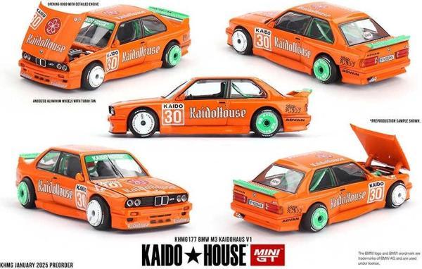 Mini GT x Kaido 1/64 //177 BMW M3 KaidoHause V1 - Image 1