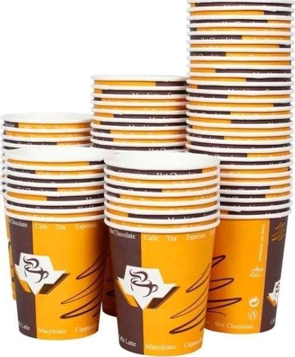 Karton Bardak 8 Oz 235ml - Sıcak Ve Soğuk Içecekler Için 100 Adet - Image 1