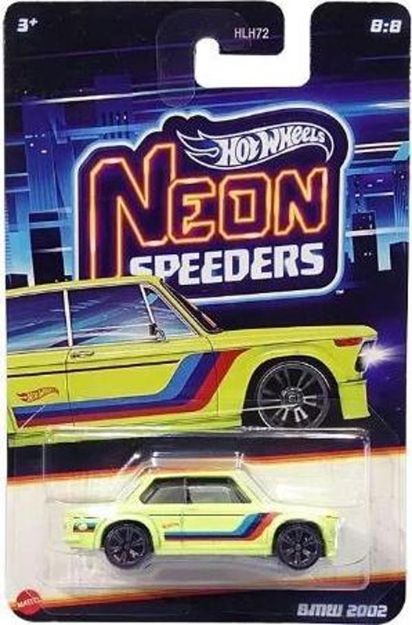 Hot Wheels Neon Speeders BMW 2002 JCB07 - Image 1