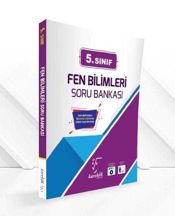 5. Sınıf Fen Bilimleri Soru Bankası Karekök Yayınları - Karekök Eğitim Yayınları - Image 1