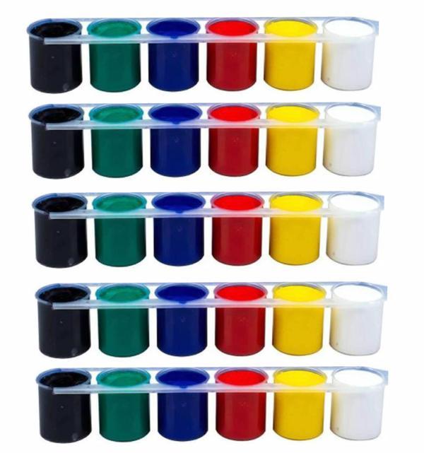 5 Adet 6LI 25 ML AKRİLİK BOYA - Image 1