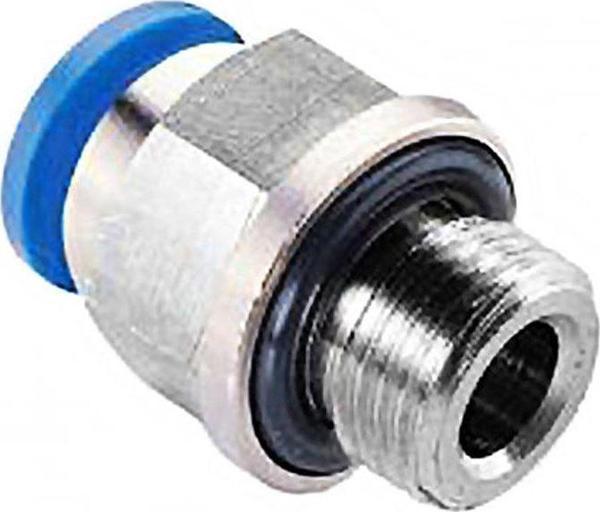 EPC06-G01-1/8*6 MM DÜZ ERKEK REKOR mavi (PLS.FIT.)- 5 Adet - Image 1