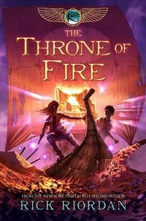 The Throne of Fire (Kane Chronicles) - Hyperion - Image 1