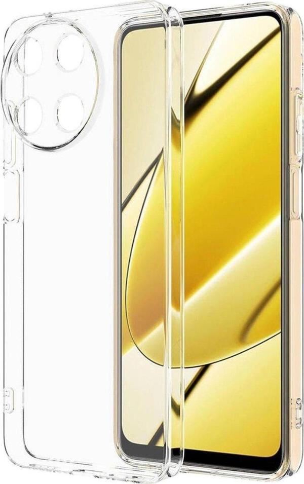 Tecno Spark 30 Pro Kılıf Kamera Korumalı Silikon Şeffaf Arka Kapak - Image 1
