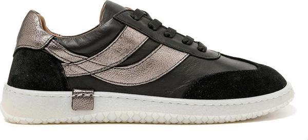 Kadın Sneaker ( Günlük) RC-25Y-055-M2004 John May Siyah Süet-Siyah Cilt-Siyah Rugan - Image 1