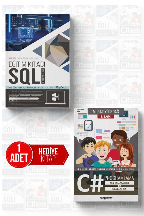 Dikeyeksen Sql Eğitim Kitabı (2'Li Set Hediyeli) - Dikeyeksen - Image 1
