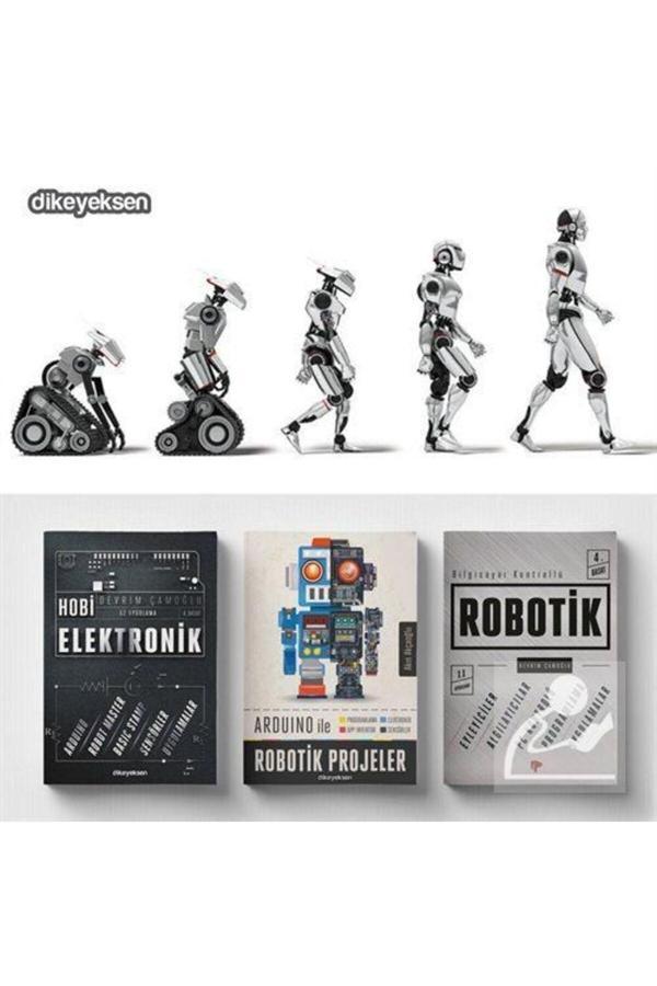 Dikeyeksen Robot Programlama Seti 3 Kitap - Dikeyeksen - Image 1