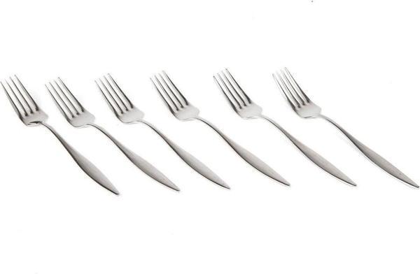 Arow Monaco 6'lı Yemek Çatalı - Inox - Image 1