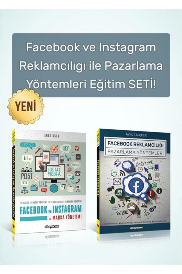 Dikeyeksen Facebook Ve Instagram Reklamcılıg?I Ile Pazarlama Yo?Ntemleri Eg?İtim Seti (2 Kitap) - Dikeyeksen - Image 1